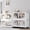 White, variant on Broview 640Qt Large Stackable Storage Bins with Lids, Plastic Closet Organizers Storage Drawer with Wheels Doors, Toy Clothes Storage Box, Black V70