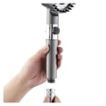 thumbnail image 5 of High Pressure Filtered Showerhead with Built-in Filter, 3 Spray Modes & Scalp Massage – Includes Black Explosion-Proof Hose, No-Drill Holder – Grey, 5 of 9