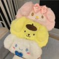 thumbnail image 2 of Hello Kitty-mascarilla de felpa con dibujos animados para niños, máscara de protección para los ojos, bonita, con diseño de corazón, Cinnamoroll, Kuromi Melody, 2 of 4