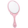 thumbnail image 1 of Hand Mirror Vintage Handheld Mirror With Handle Vanity Makeup Mirror Travel Mirrors (oval), 1 of 5