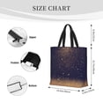 thumbnail image 3 of Easygdp Gold Black Glitter Bolsa Tote para Mujer, Bolso de Hombro para Trabajo, Playa, Viajes, Compras y Supermercado, 3 of 7