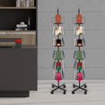 thumbnail image 4 of ToppiJoy 2Pcs 6 Tiers Rotating Greeting Card Rack, 24 Pockets Gift Card Display Stand Spinning for Offices, Shopping Malls, 4 of 11