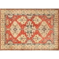 thumbnail image 1 of Ahgly Company Indoor Rectangle Traditional Red Geometric Area Rugs, 4' x 6', 1 of 6