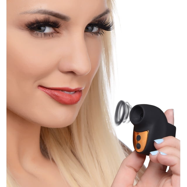 Shegasm Mini 12X Mini Stimulateur Clitoridien en silicone-Noir