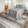 thumbnail image 4 of Gertmenian Bloom Osian Modern Ombre Blue Area Rug, 8x10, 4 of 7