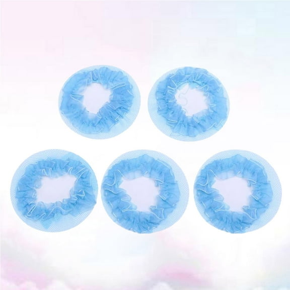 Soimiss Hair Net Mesh Bun Cover Fashion Accessory for Women Performance 5Pcs