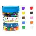 thumbnail image 2 of 300 cubos de centímetros para contar y clasificar, juguetes para niños, cubos de matemáticas de 1 cm para juegos, actividades preescolares y de jardín, 2 of 10