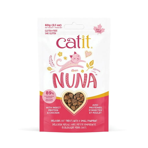 Catit Nuna Insect Protein & Chicken Cat Treats 60g