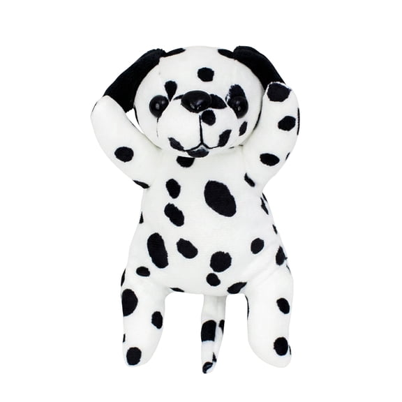 6 Inch White Dalmatian Doll Fun - Plush Toy, Stuffed Animal, Cute Plushies, Soft Toys for Kids, Animal Plush Decor