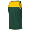 thumbnail image 3 of Men's Mitchell & Ness Green/Gold Green Bay Packers Heritage Colorblock Tank Top, 3 of 3