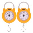 thumbnail image 1 of 1 Pair Portable Hanging Scale Lightweight Handheld Weight Measurement Small Fish Scale with Hook for Fishing Kitchen Travel and Home Use, 1 of 8