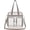 Khaki, variant on Women’s Clear Stadium Bag – Transparent Tote 12×6×12 for Concerts, Sports, and Work-Navy Blue
