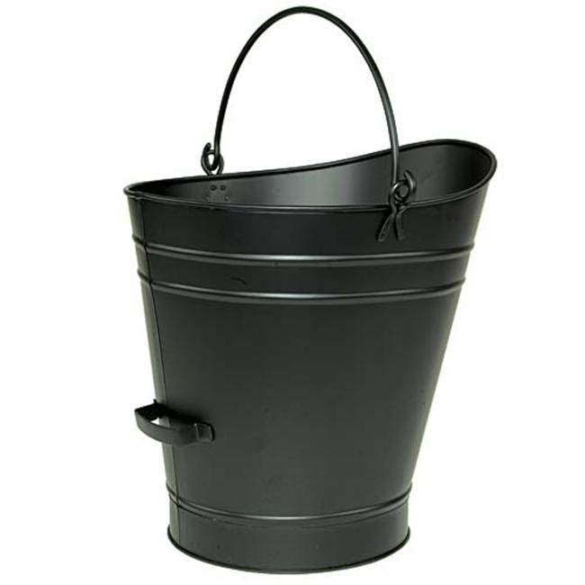 Minuteman C66 Coal Hod Pellet Bucket Large Powder Coated Black