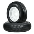 thumbnail image 2 of Yiwa 2-Pack Trailer Tires with Rims, 760 lb Capacity Tire/Wheel Assembly for Boat & Utility Trailers, 2 of 8