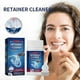 thumbnail image 2 of Denture Cleaning Tablets, 100 Count, Removes Odor, Oral Retainer Cleaner, 2 of 5