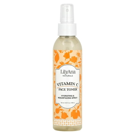Lilyana Naturals Vitamin C Face Toner, 6.42 fl oz (190 ml)