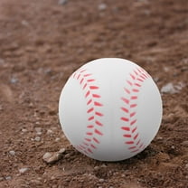 SOPOTUTU 5-Pack Soft PU Practice Baseballs White Training for Kids and Adults Throwing Drills