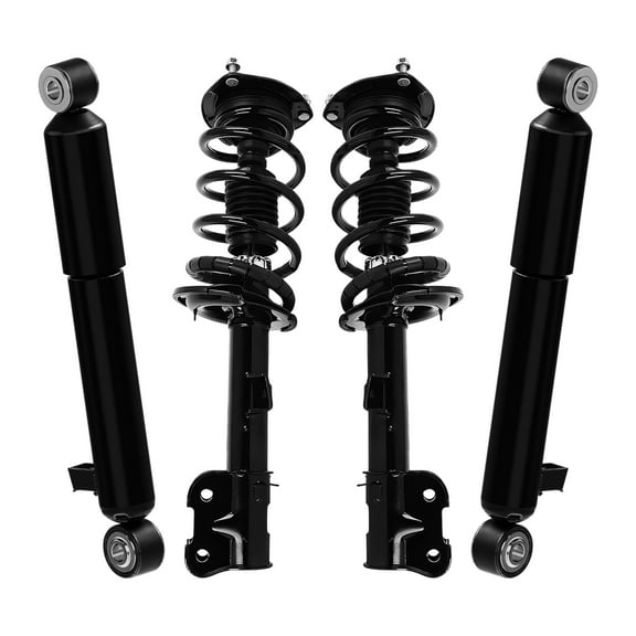 AutoShack Front and Rear Complete Strut & Coil Spring Assemblies & Shock Absorbers - Driver and Passenger Side for Kia, Sorento 2011-2013, AWD FWD L4 2.4L V6 3.5L