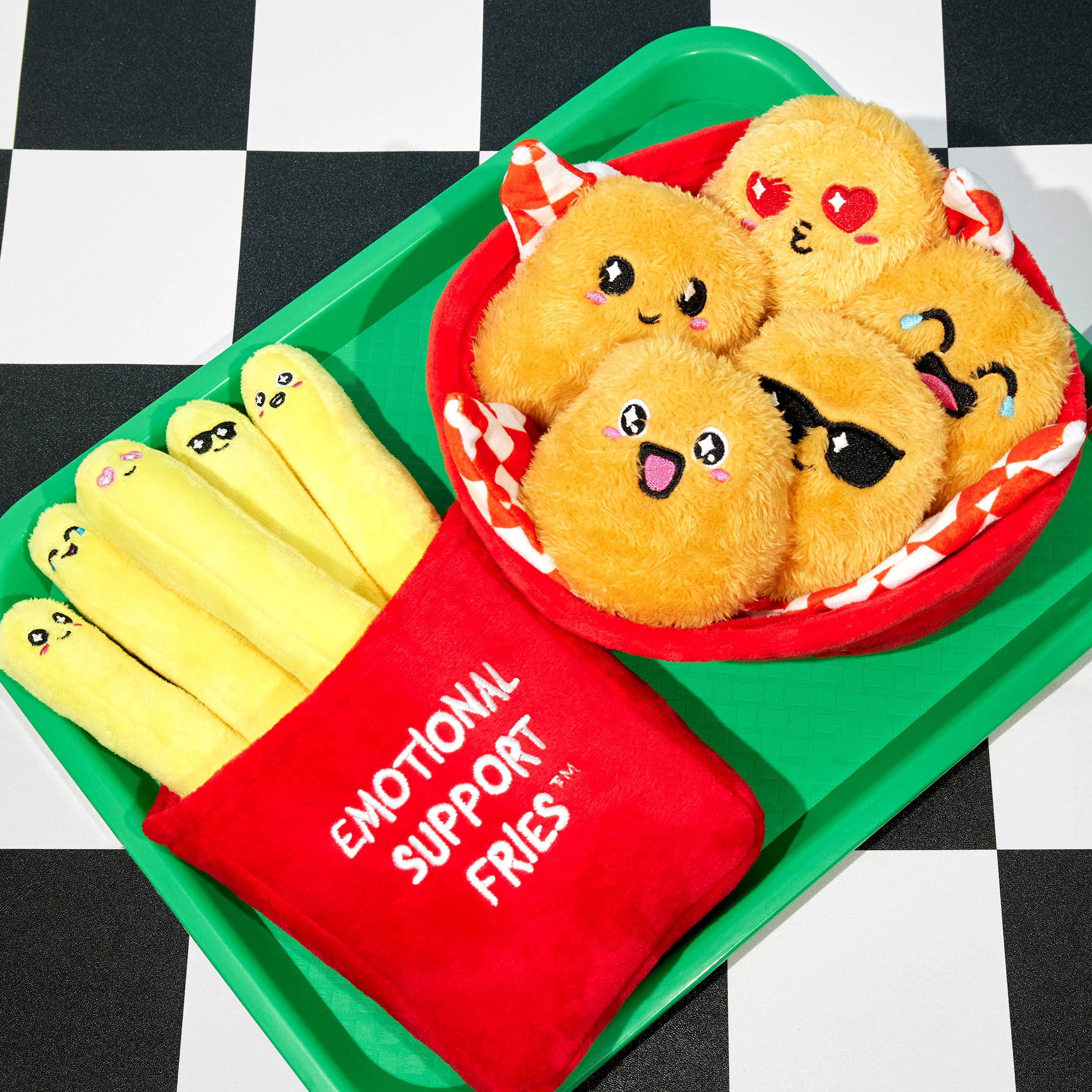 Great Choice Products Emotional Support Fries - Viral Cuddly Plush Comfort Food
