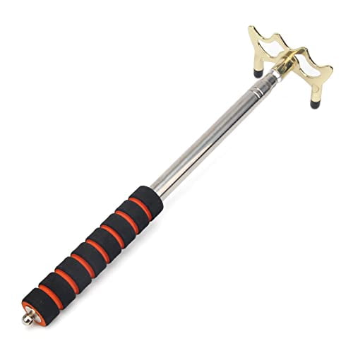 Retractable Billiards Cue Stick Bridge Retractable Pool Cue Stick Billiards Pool Cue Accessory Retractable Pool Stick with Removable Bridge Head