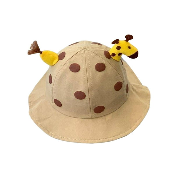 Cubo Sombrero CUTICAT Gorras de pesca Dibujos animados Plegable Unisex