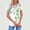 A329 Multicolor, variant on T-Shirt for Women Lace Hollow Out Neck Short Sleeve Wisteria Floral Graphic Print Relaxed Fit Elegant Casual Summer Top Fashion Clothes