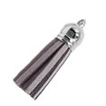thumbnail image 2 of OUSITAID 28 Pieces Keychain Charms Creative Delicate Keyring Pendant Tassels Simple Handbag Decor Tassel Craft Decoration DIY Accessory Black, 2 of 9