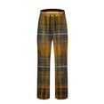 thumbnail image 4 of Weiqiqre Mens Pants Bottoms Elastic Waist Drawstring Fallow Sleep Lounge Pants,Size L, 4 of 4