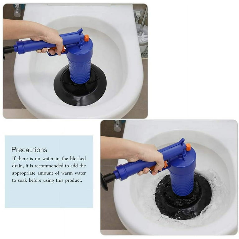 Toilet Plunger,air Drain Blaster Drain Clog Remover, Drain Tub
