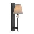 thumbnail image 4 of Travis 1-Light Wall Sconce in Matte Black, 4 of 5