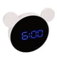 thumbnail image 2 of Reloj despertador Digital con espejo, bonitos ratones con forma de oreja, reloj con espejo y luz LED con modo de repetición, modo nocturno para niños, dormitorio en casa, 2 of 8