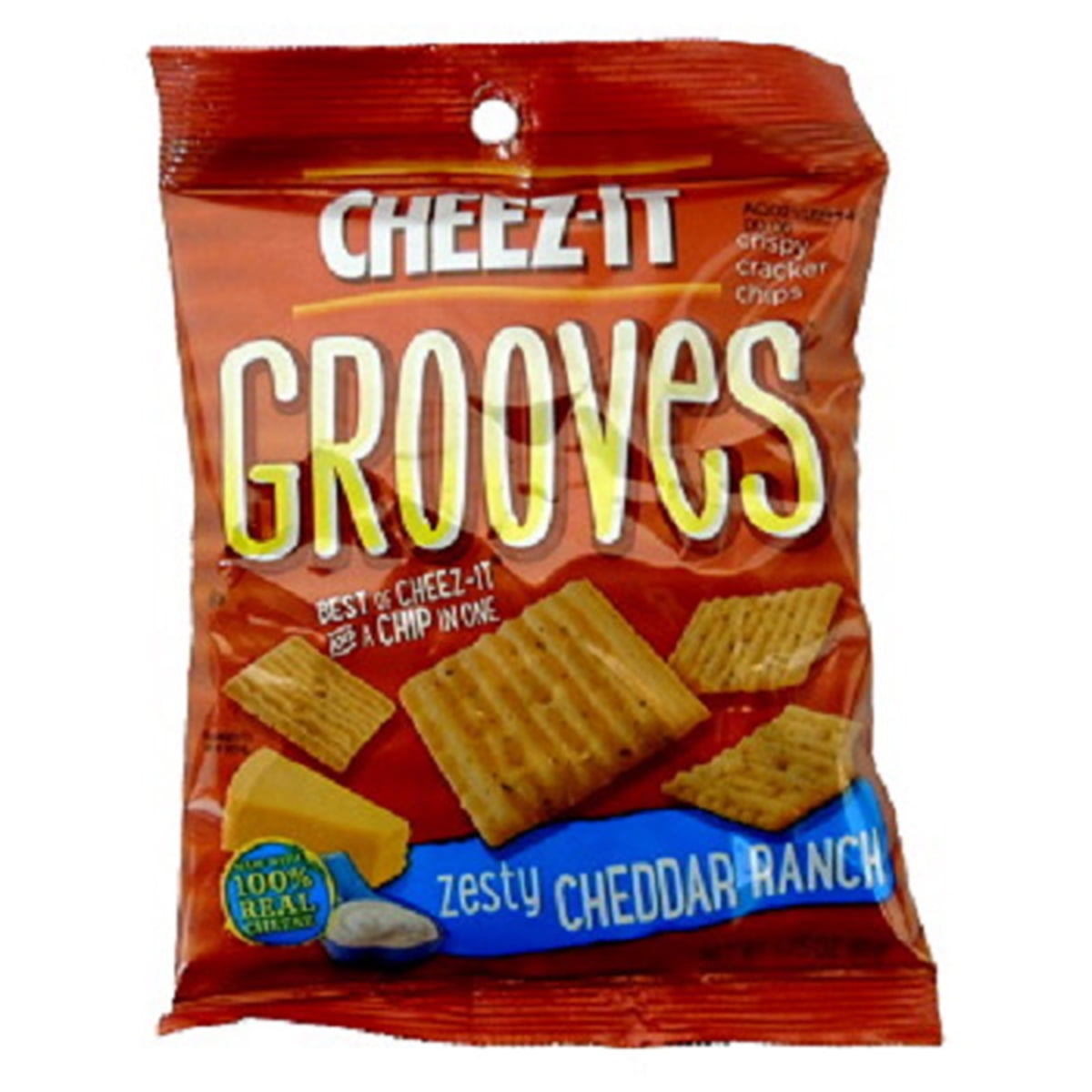 Product Of Cheez It Grooves Zesty Cheddar Ranch Count 6 3 25 Oz