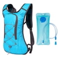thumbnail image 1 of Sac à Dos d'Hydratation Léger en Polyester Résistant à l'Eau avec Vessie Transparente pour le Vélo, la Randonnée, la Course et les Sports de Plein Air - Option Bleue, 28x8x43 cm, 300 g, Idéal pour le Camping, les Voyages et l'Athlétisme, 1 of 6