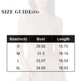 thumbnail image 4 of Women's High Neck Sleeveless Tank Tops with Backless Cropped Cut and Fitted Silhouette Featuring Solid Color Basic Style White M, 4 of 6