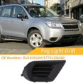 thumbnail image 2 of Parrilla de Luz de Niebla Frontal Derecho Única para Subaru Forester 2014-2016 2.5L Inserciones de Cubierta de Luz de Niebla Cubierta de Luz de Niebla SU1039104, 2 of 7