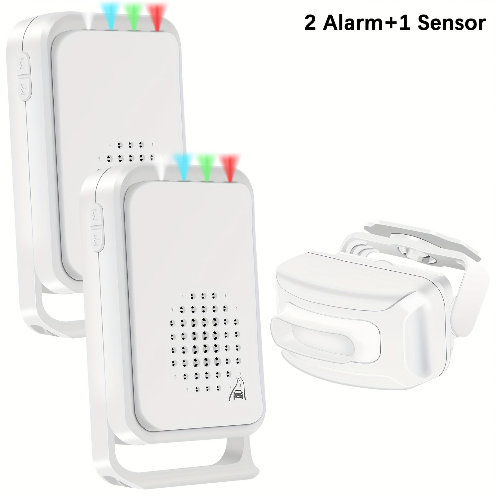Weatherproof Outdoor Motion Sensor Alarm, 900FT Long Range Detection Loud Alert, Animal Detect Entry Security Chime for Indoor Outdoor Property Package Reminder