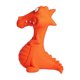 thumbnail image 1 of Juguete de dinosaurio de goma para perros que chirría, alta flexibilidad, interactivo, resistente a las mordeduras, juguete masticable chirriante para mascotas, suministros para gatos, gatitos y, 1 of 8