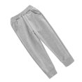 thumbnail image 4 of Pantalones de Chándal de Lana para Niños Cintura Elástica Pantalones de Lana Cálidos Informales de Algodón Súper Suave para Invierno al Aire Libre Gris XL, 4 of 5