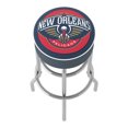 thumbnail image 5 of Trademark Gameroom New Orleans Pelicans Logo Bar Stool with Padded Seat, 5 of 5