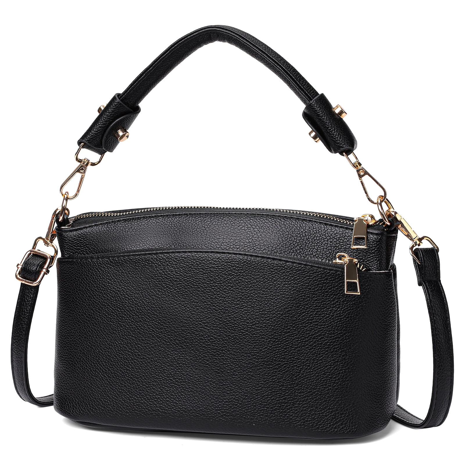 LOUEBICA Crossbody Bag for Women, Vegan Leather Top Handle Handbags Small Shoulder Purse