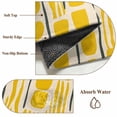 thumbnail image 6 of 3'x5' Area Rugs, Abstract Yellow Indoor Outdoor Area Rug for Living Room Bedroom, Geometric Color Block Minimalist Washable Bathroom Rugs Kitchen Floor Carpet Mats Home Decor Aesthetic, 6 of 8