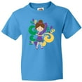 thumbnail image 3 of Inktastic Mardi Gras Girl Youth T-Shirt, 3 of 5