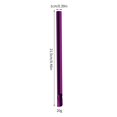 thumbnail image 2 of Wide Metal Straw 304 Stainless Steel Angled Tip Reusable for Slushies Milkshakes Dishwasher Safe with Brush, 2 of 6