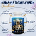 thumbnail image 4 of Vision Max 20/20 Eye Health Supplement – Lutein, Zeaxanthin, Saffron & Astaxanthin for Vision Support, Blue Light Protection & Macular Health 60 Capsules – Made in USA, 4 of 7