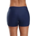 thumbnail image 6 of Women's Sporty Swim Shorts Trunks Solid Color Board Shorts Swimsuit Bottoms, 6 of 6