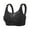 Black, variant on Women's Seamless Nude Bra Solid Color,Soft Support,Lifting Design for Casual & Work