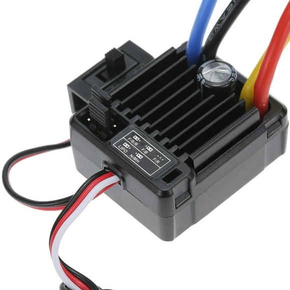TFixol WP-1060-RTR Waterproof Brushed 2S-3S 60A ESC for 1/10 Tamiya Traxxas Redcat HSP HPI RC Car