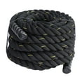 thumbnail image 1 of Battle Exercise Exercise Training Heavy Ropes Professional Outdoor Jumping Rope Physical Rope 9.18/9.8ft Exercise Rope 38mmx2.8m Yellow, 1 of 8