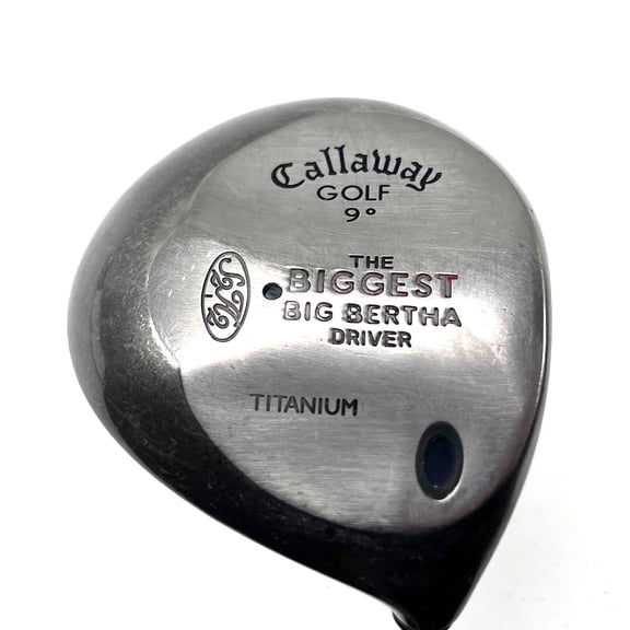 Pre-Owned Callaway Biggest Big Bertha Driver 9* Rapport Cirrus Tour Stiff Graphite Mens RH