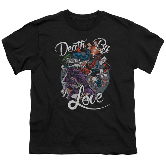 Batman - Death By Love - Youth Short Sleeve Shirt - Small
